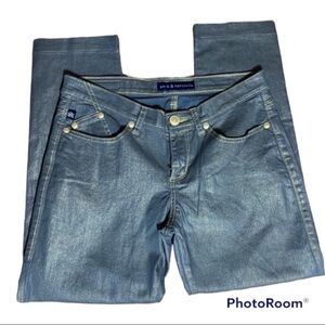 Rock & Republic Berlin metallic jeans